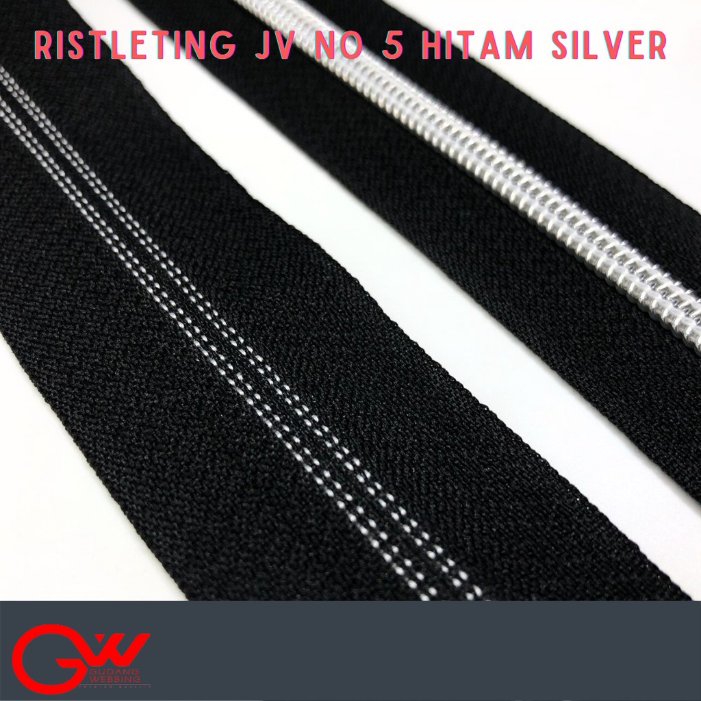 Risleting JV No. 5 HITAM - SILVER