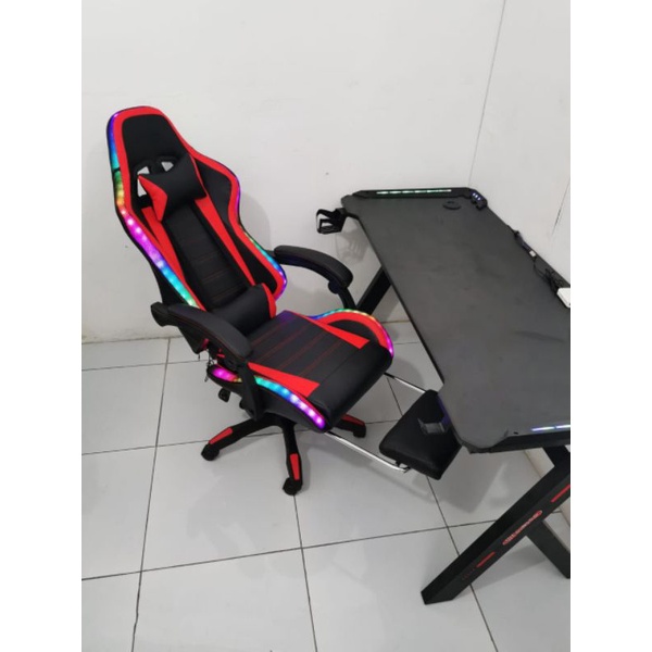 Kursi Gaming Gaming Chair RGD LED 889