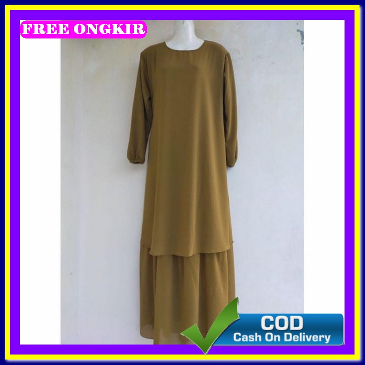 Benta Gamis Muslim Terbaru / Dress Muslim Murah / Baju Games Wanita / Pakaian Wanita Dewasa / Busana