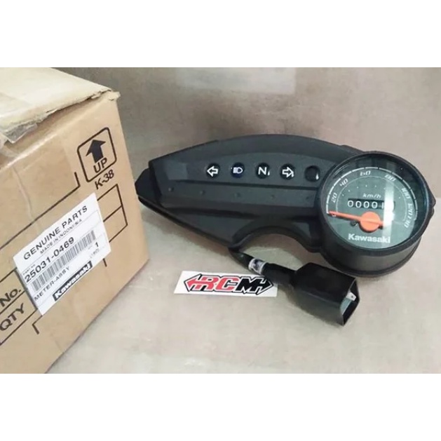 SPEEDOMETER SPIDOMETER SPEEDO SPEDO SPIDO METER ASSY KPH KLX 150 DT ORI ORIGINAL KAWASAKI KGP ASLI 25031-0469