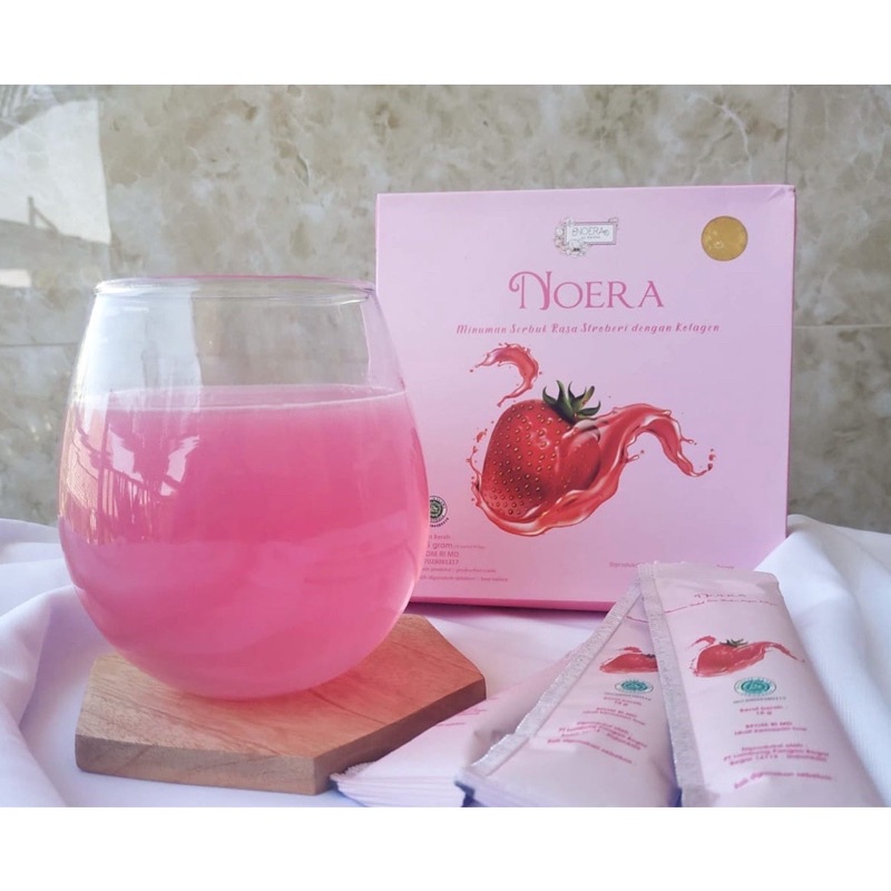 Noera Collagen Drink Noeraskincare | Suplemen Pemutih Kulit BPOM Noera Drink Me Collagen