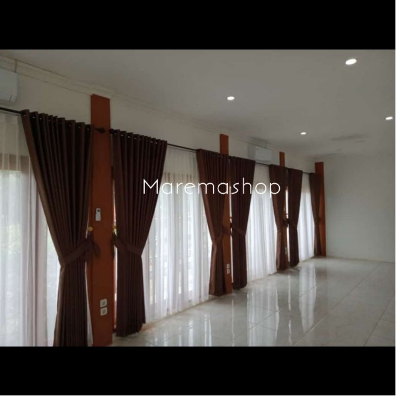 GORDEN BLACKOUT POLOS COKLAT