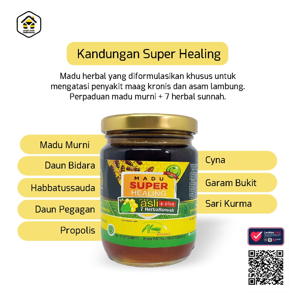 Obat Asam Lambung Herbal Ampuh | Madu Lambung | Obat Asam Lambung Kronis | Madu Maag