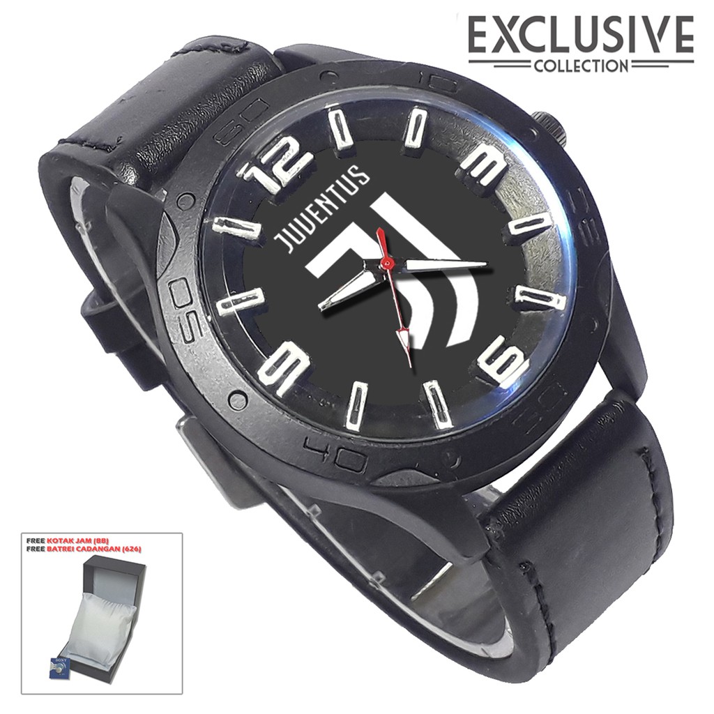 Jam Tangan JUVENTUS Kalep Hitam (Exclusive)