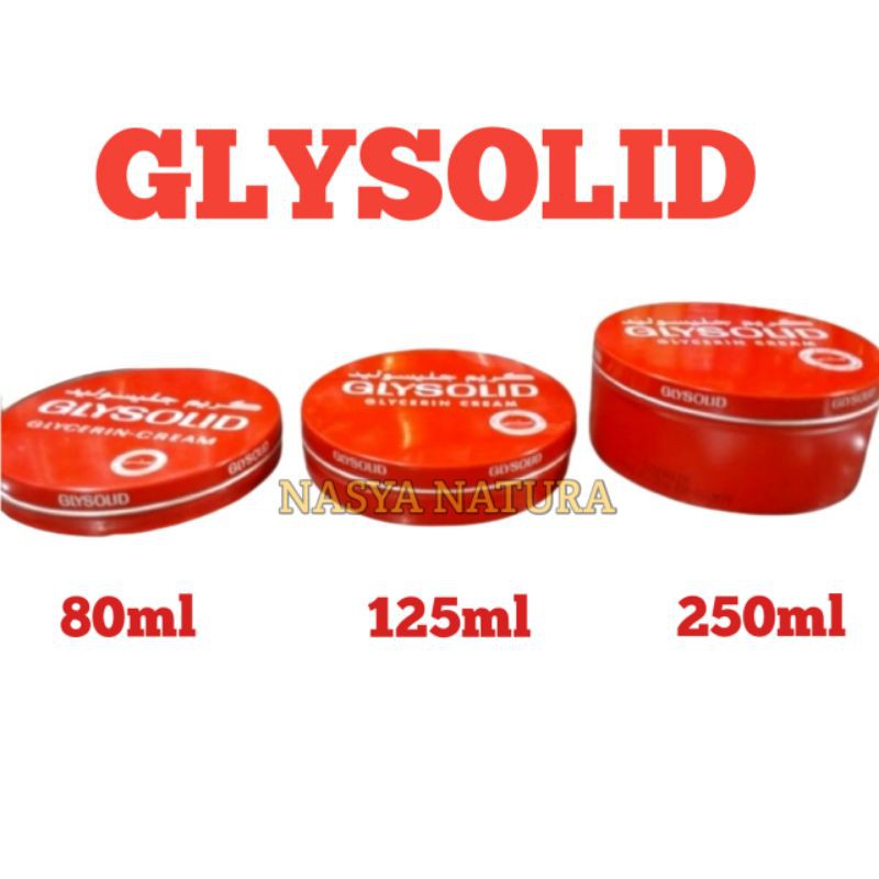 Krim Glysolid Glycerin Cream 80ml Jerman Original