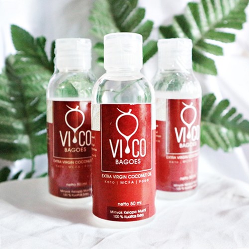 

Vico Bagoes Extra Virgin Coconut Oil VCO Minyak Kelapa Murni - 60 ml