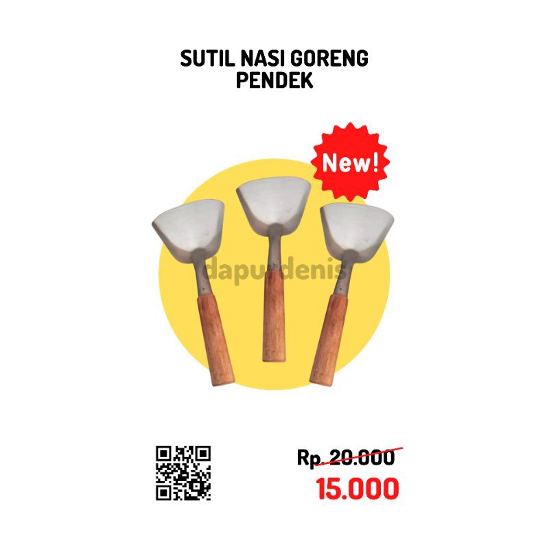 [TERMURAH]  SUTIL NASI GORENG / SUTIL NASI GORENG PENDEK / SUTIL NASI GORENG / SUTIL NASI GORENG / S
