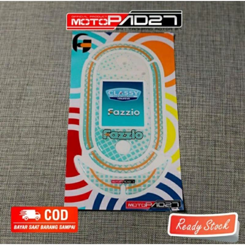 Motopad27 Stiker Fazzio sticker Anti gores  Spido meter Spedometer  Resin timbul Yamaha FAZZIO 2022