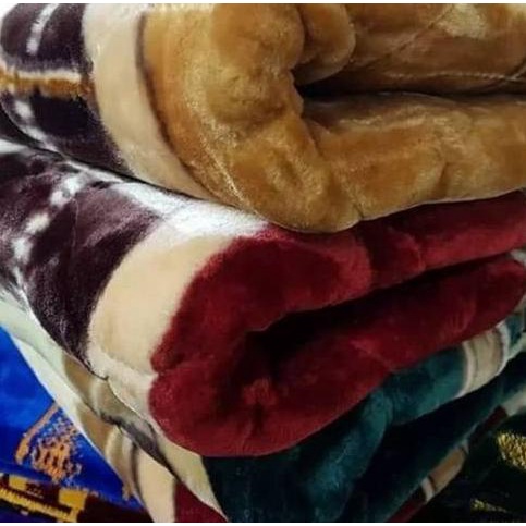 ➣ Sajadah Al-Jeddah Sajadah Busa Bulu Sajadah Turki Tebal Sajadah Tebal Empuk dan Nyaman - BIRU ➤