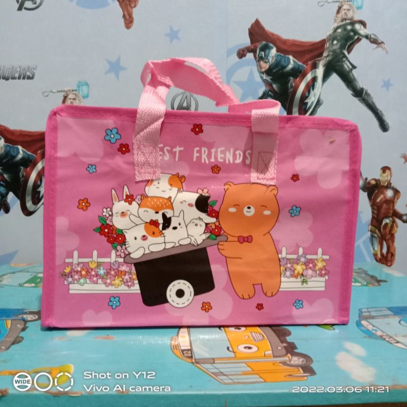 

Tas karung / Tas souvenir mini 2 Ukuran 30 x 20 x 14 cm