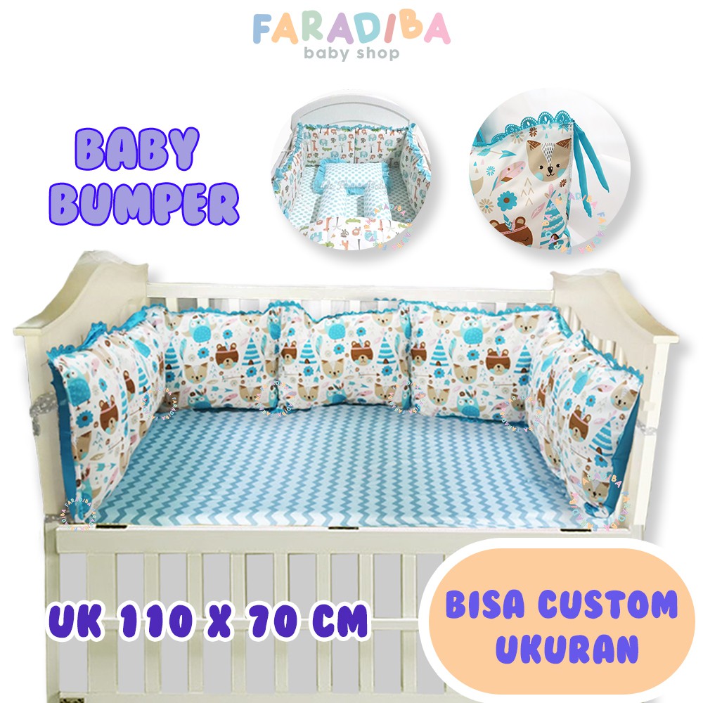 Jual Bumper Bed 110 X 70 X 35 Cm Pelindung Tempat Tidur Bayi / Bedding ...