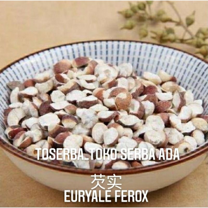 

100gr Herbal Qian Shi 芡实 Euryale Ferox Enryale Seed