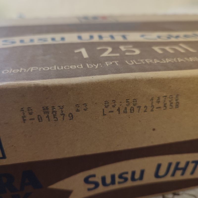

Susu Uht 125ml 1 dus (40pcs) Rasa Cokelat