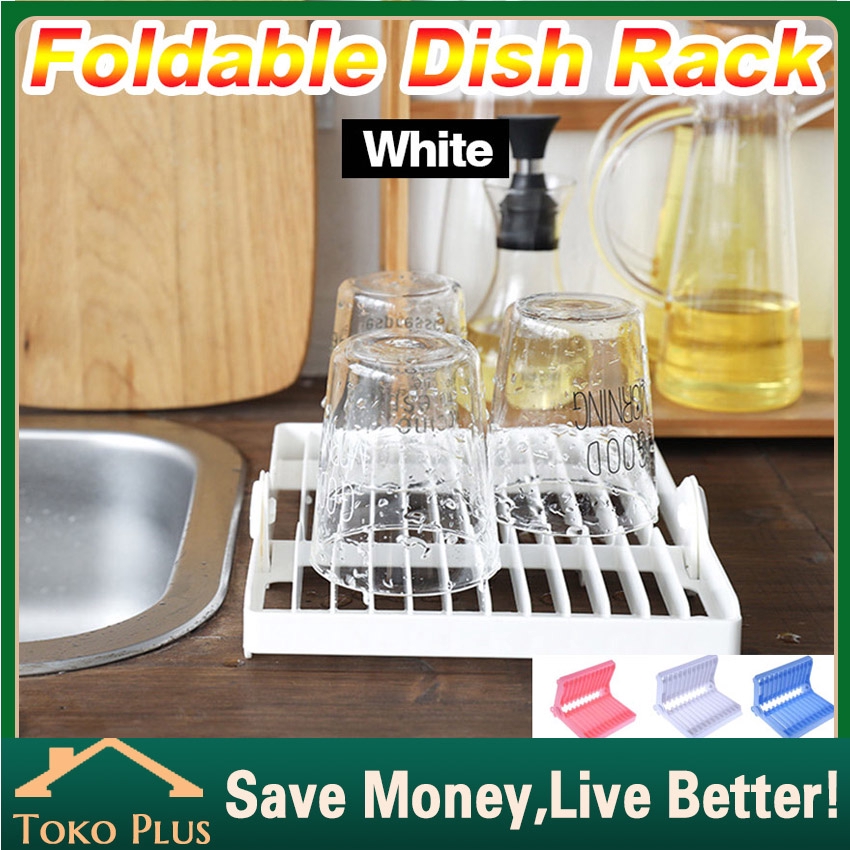 Foldable Dapur Lipat Rak Piring Berdiri Pemegang Mangkuk Foldable Dapur Lipat Rak Piring Berdiri Pemegang Mangkuk