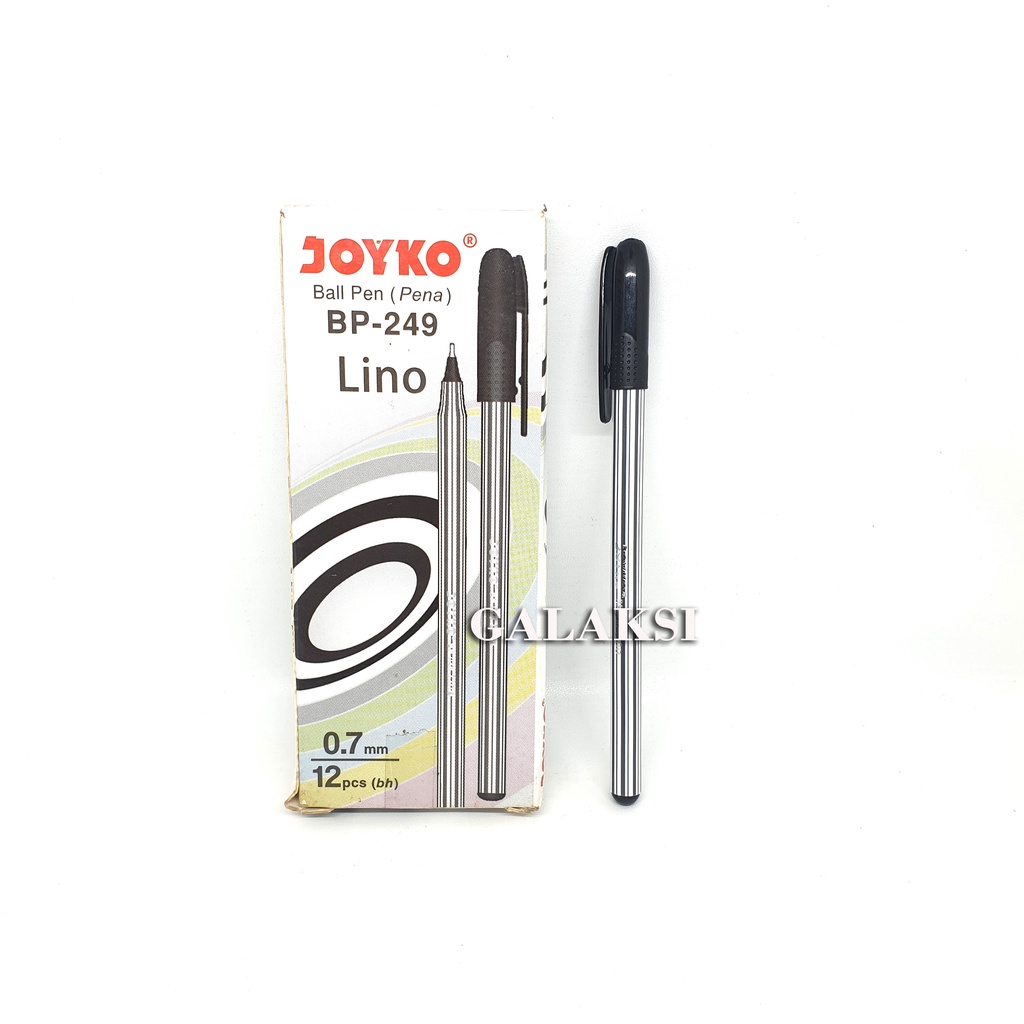 

[ BOX / 12 PCS ] PULPEN BP-249 LINO 0.7MM JOYKO