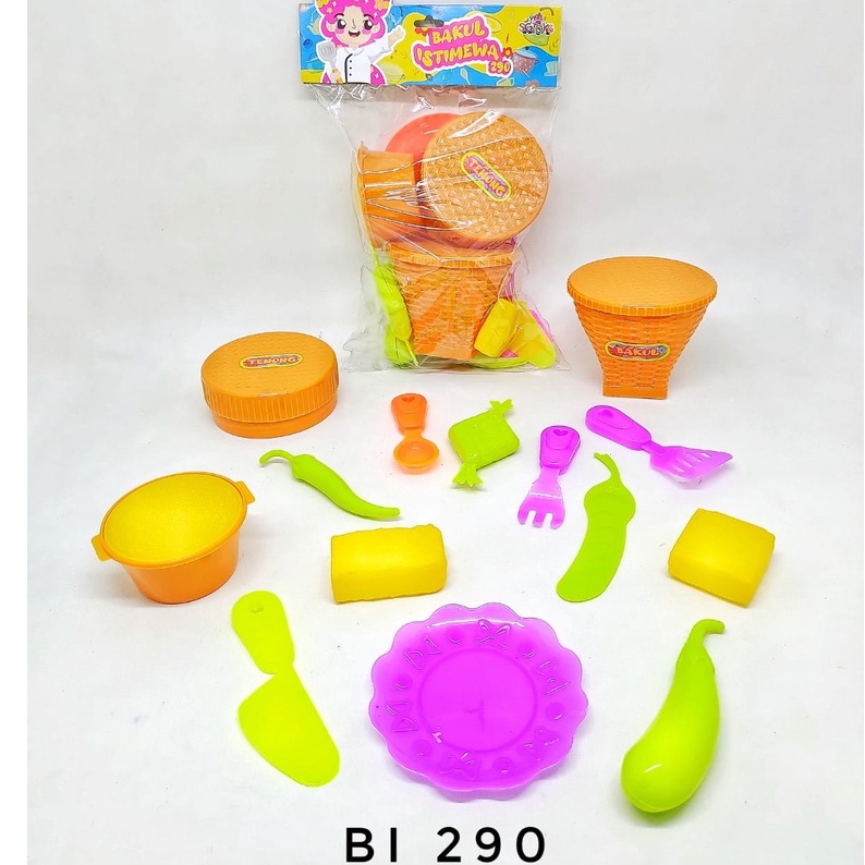 Mainan Masak Masakan Kitchen Set Mainan Kemasan Kantong SG Toys