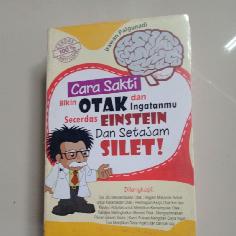 Jual CARA SAKTI BIKIN OTAK DAN INGATAN SECERDAS EINSTEIN DAN SETAJAM ...