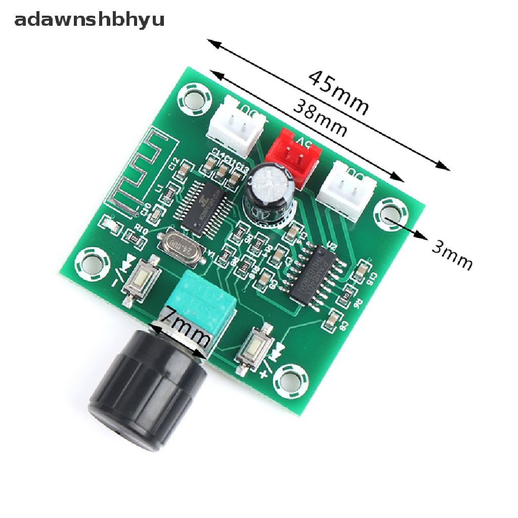 Adawnshbhyu XH-A158 ultra clear Bluetooth 5.0 wireless speaker amplifier Papan DIY 5W * 2