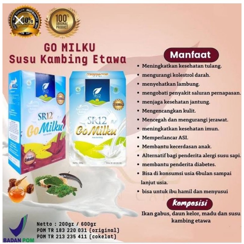 

SUSU KAMBING ETAWA GOMILKU SR12