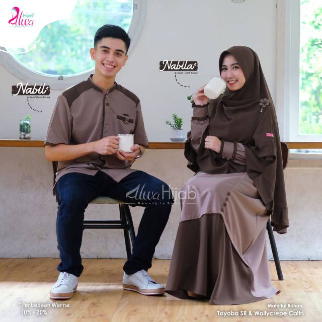 KOKO Nabil Couple Set by Alwa Hijab