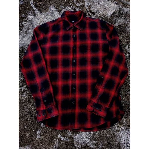 FLANNEL VETERANO/FLANEL/THRIFTING/KEMEJA VINTAGE