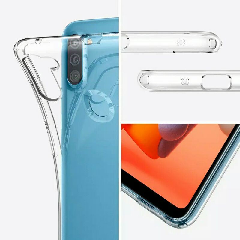 SAMSUNG A31 S21 A11 M11 A01 CORE M01 CORE CLEAR HD 1.0 SILIKON BENING TRANSPARAN CASING  ANTI JAMUR