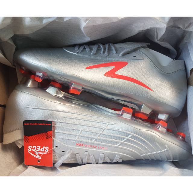 (Size 40) Specs Accelerator Lightspeed II Elite Fg Silver