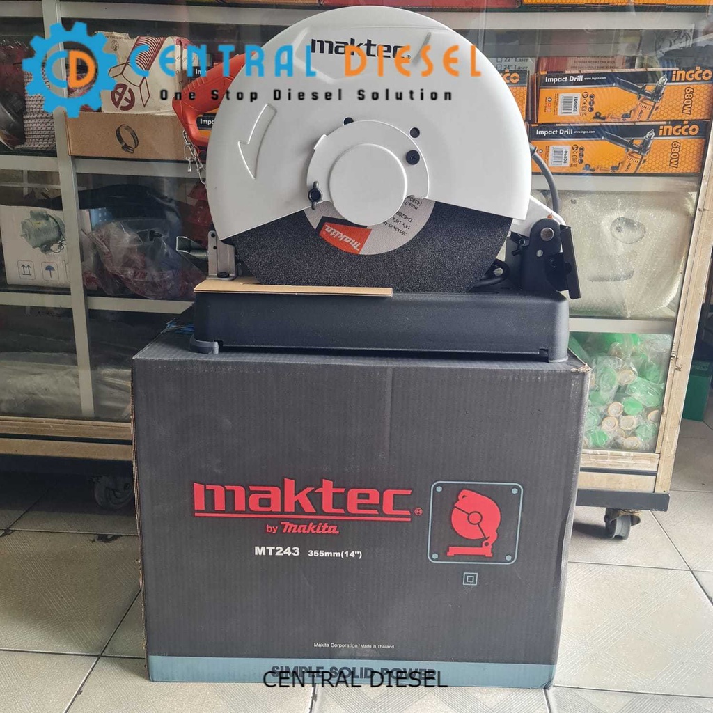 Mesin potong besi / Cut Off Maktec MT243