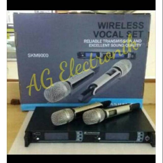 Mic wireless SENNHEISER SKM-9000(2 mic handhle)