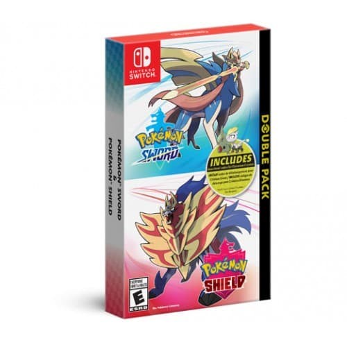 Pokemon Sword / Shield Double Pack + DLC / Switch English ]