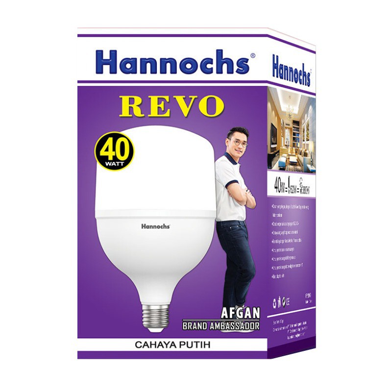 Hannochs LED Revo 40W Cool Daylight/Putih