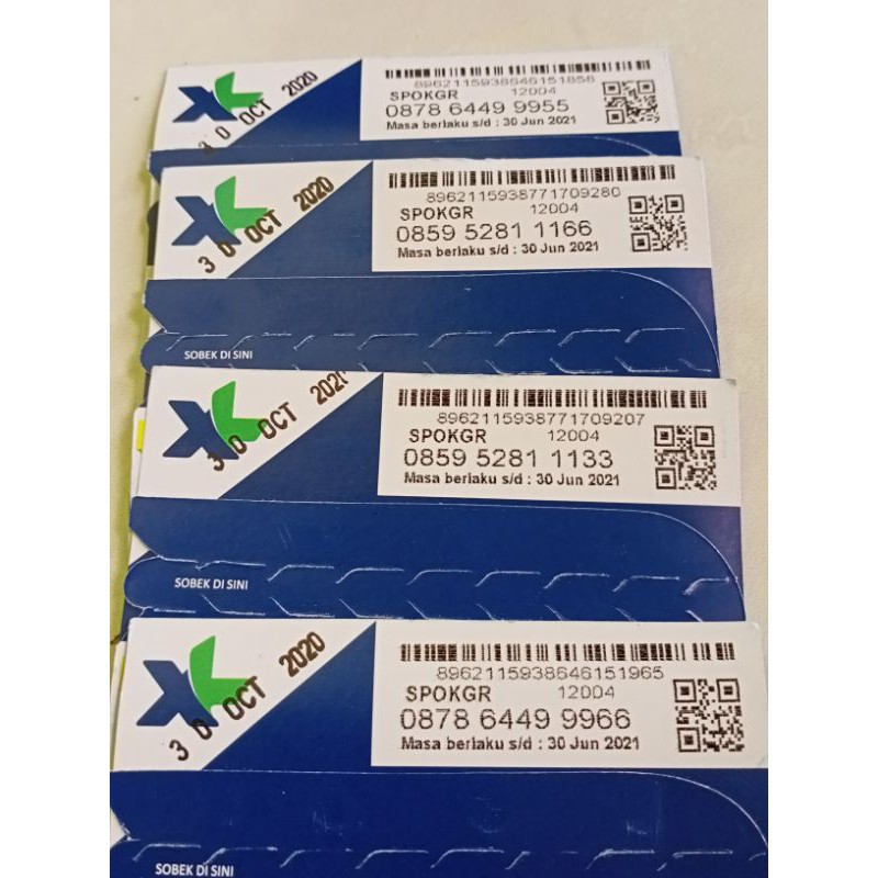 No Cantik Perdana XL