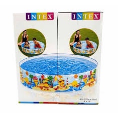 Kolam renang anak tanpa pompa INTEX 58477 122cm - kolam tanpa pompa - kolam praktis