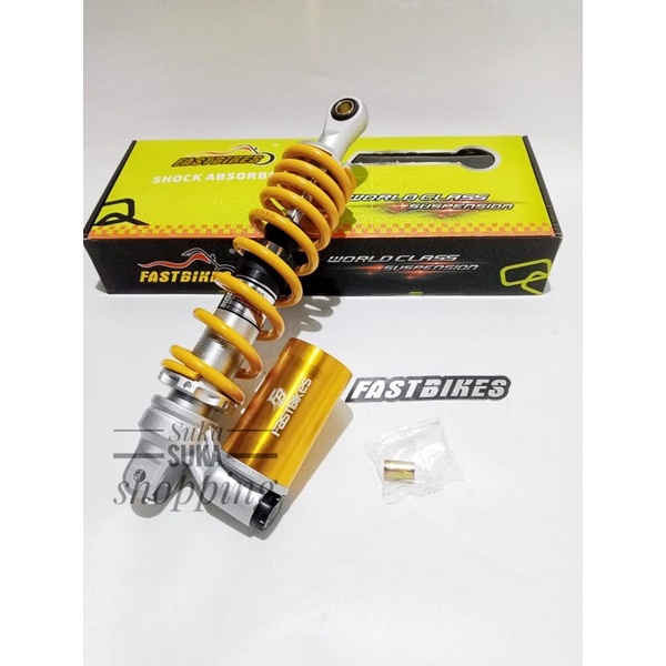 shock breaker belakang fastbikes tabung bawah 310 mm motor mio m 3 fino beat soul gt