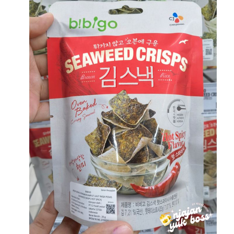 

Cj Bibigo Seaweed Crips Hot Spicy Flavor