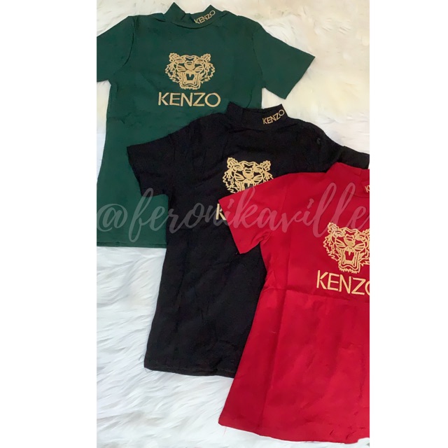 KAOS BORDIR HONGKONG (HK) IMPORT KENZO