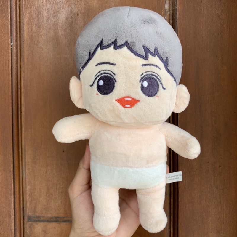 [READY STOCK] Boneka Oppa KPOP Doll Chanyeol EXO 20 Cm Baby Boo Doll Import Korea PL Plush Doll Toy