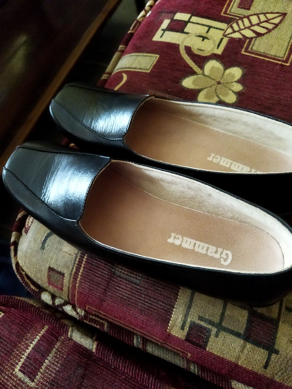 Sepatu Formal Wanita Kulit Asli Sepatu Pantofel Grammer