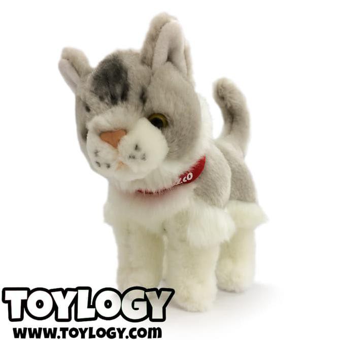Ozco Boneka Hewan Kucing Maine Coon - Small Kitty Cat Stuffed Doll