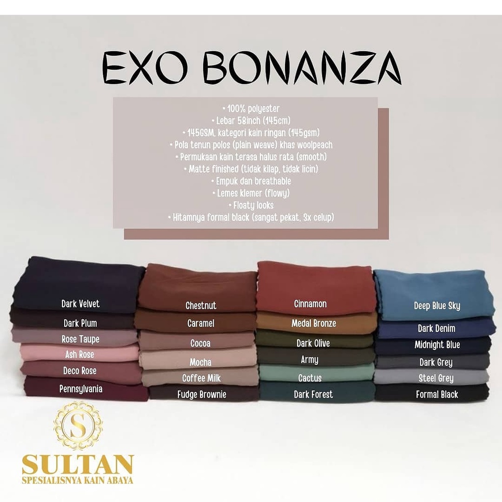 Kain Sultan Exo Bonanza "New Color"