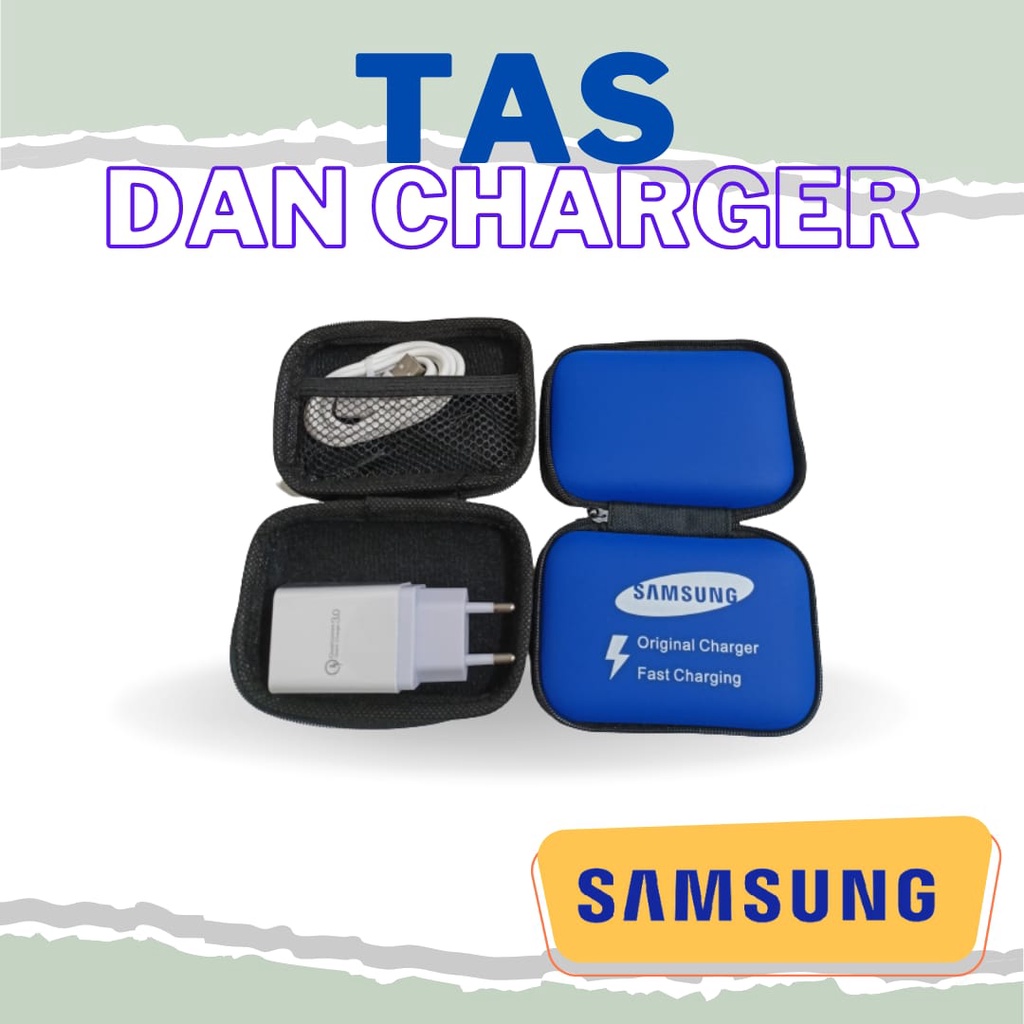 charger branded plus Bag for type hp samsung