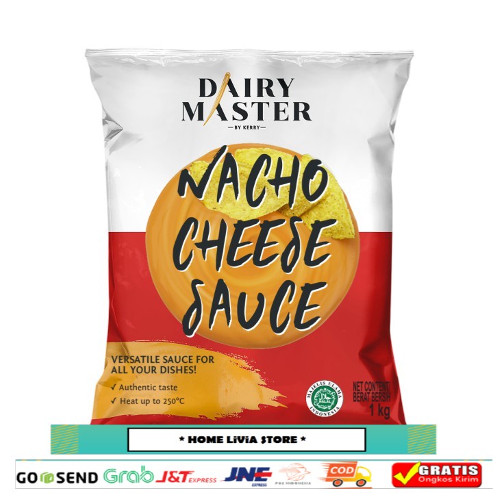 

DAIRY MASTER Nacho Cheese Sauce Saus Keju 1 kg