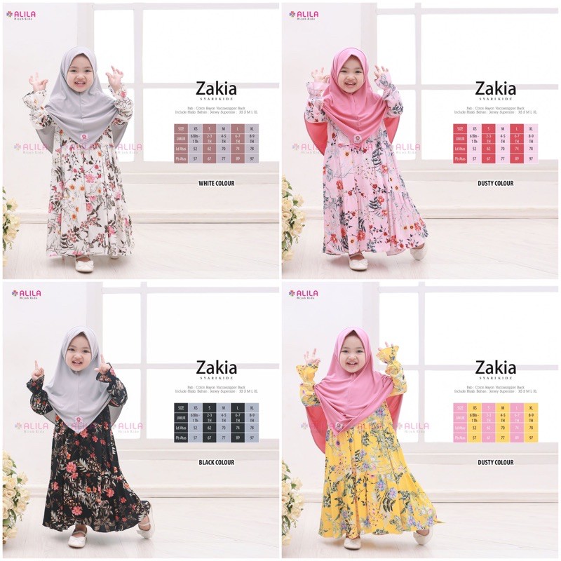 ZAKIA SYAR’i KIDZ BY ALILA