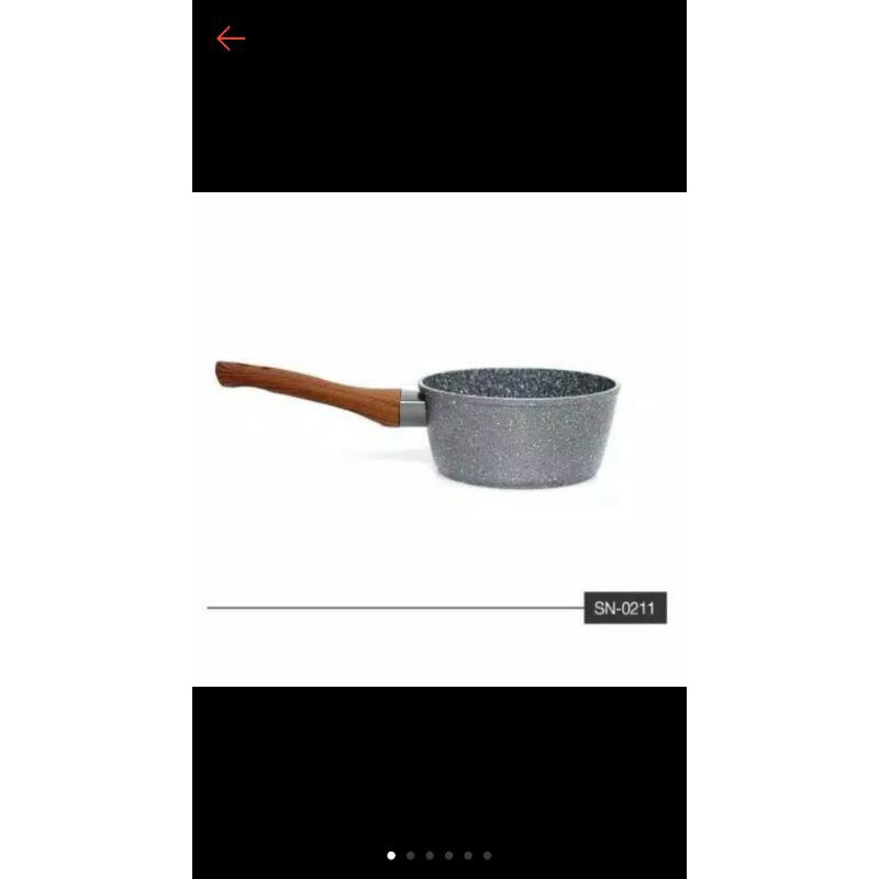 SAUCE PAN MARBLE SN-0212 18CM, SN-0211 16CM