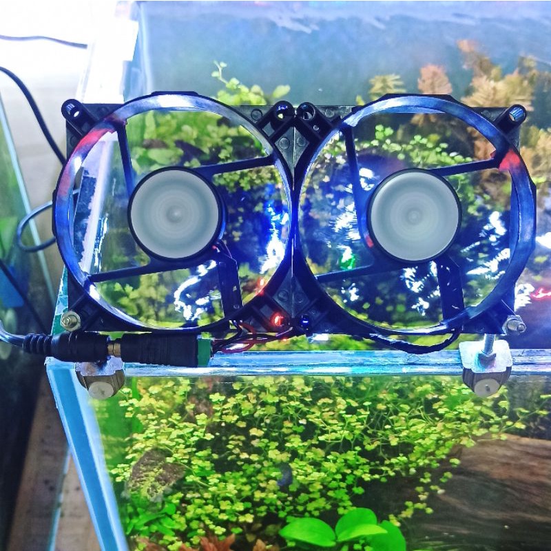 kipas aquarium aquascape DIY