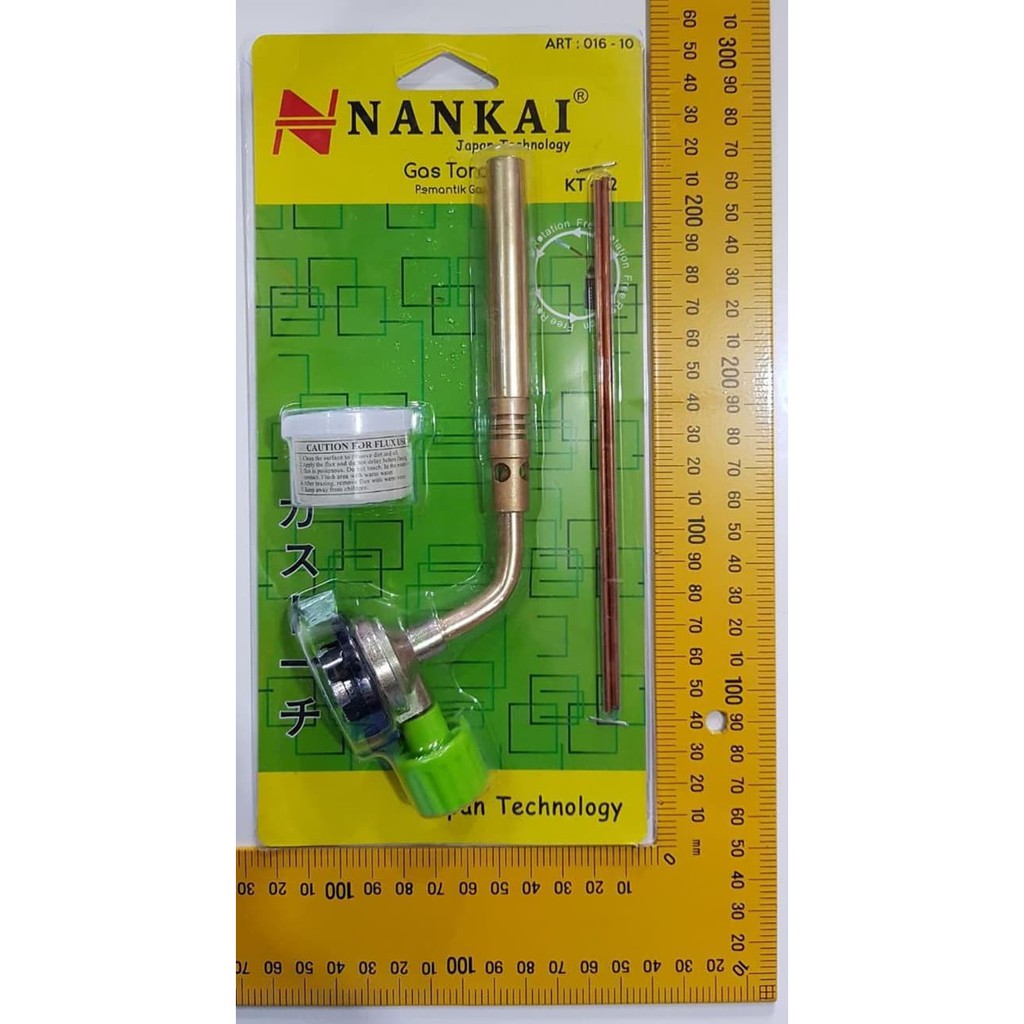 Kepala Korek Tabung Gas NANKAI KT-12 / Las Tembaga + flux + copper