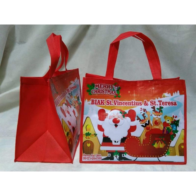 TAS NATAL min 50 GRATIS CETAK NAMA GEREJA