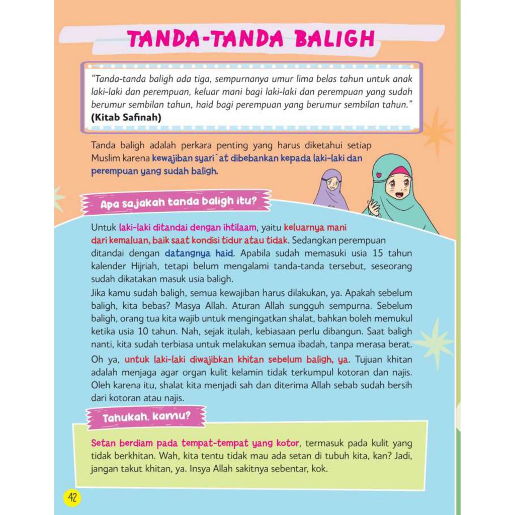 Komik Fiqih untuk Anak Insani Kids (Buku Besar, Full Color)