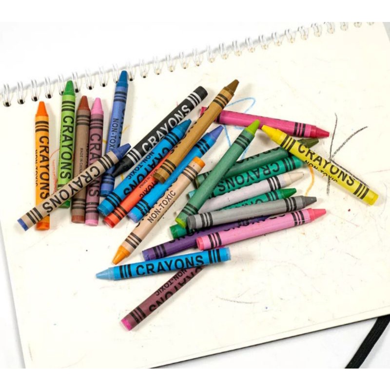 

Crayon warna isi 24 pcs art set alat mewarnai NEW