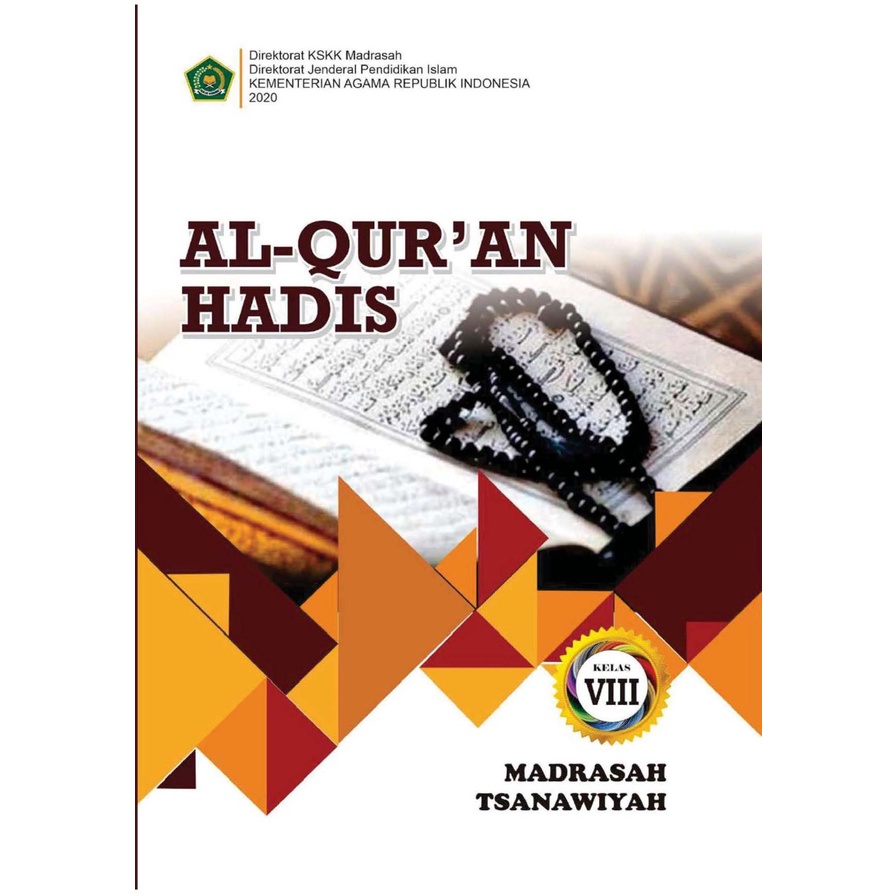 Buku PAI MI KMA 183 (Al-Quran Hadis) Kelas 8
